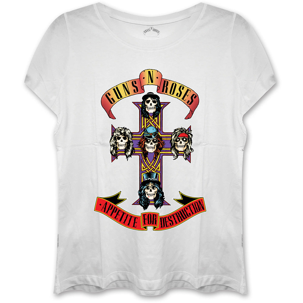 Appetite (Skinny Fit) Ladies T-Shirt | Guns N' Roses