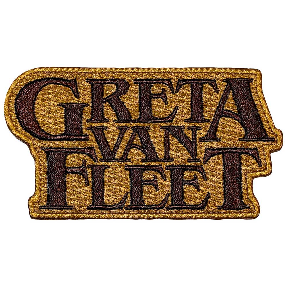 Greta Van Fleet Standard Patch: Amber Logo