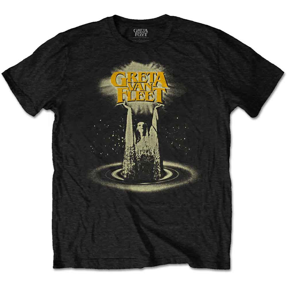 Greta Van Fleet Unisex T-Shirt: Cinematic Lights (Black)