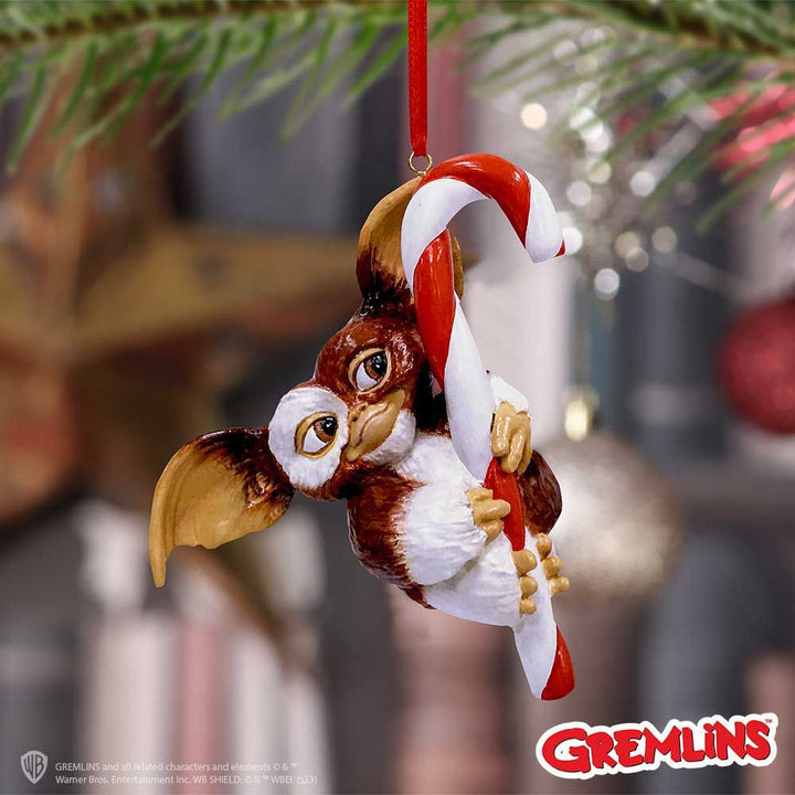 Gizmo Candy Cane Hanging Ornament | Gremlins