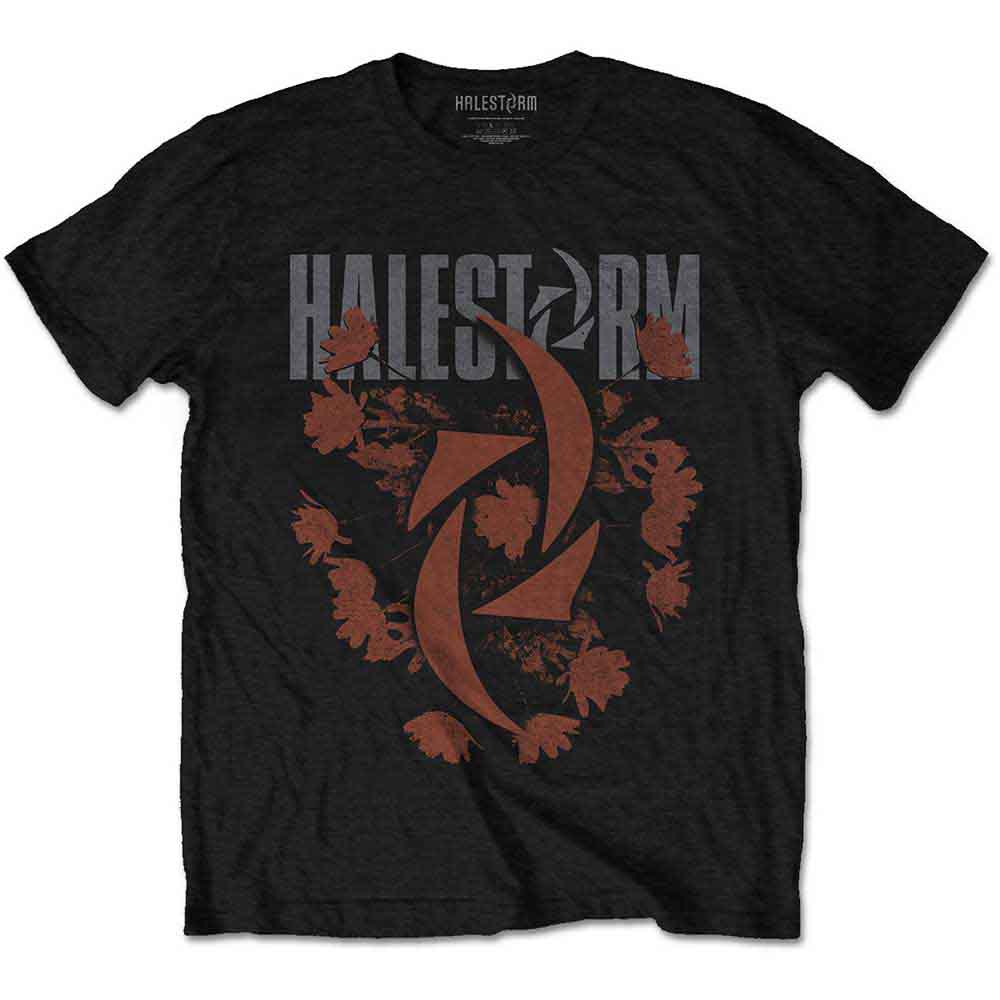 Halestorm Unisex T-Shirt: Bouquet (Black)