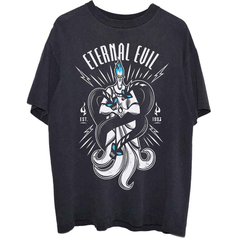 Disney Unisex T-Shirt: Hercules Hades Eternal Evil (Black)