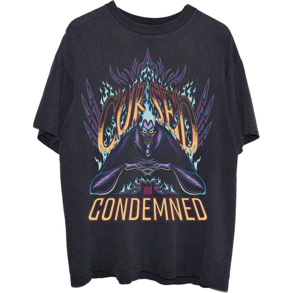 Disney Unisex T-Shirt: Hercules Hades Cursed (Black)