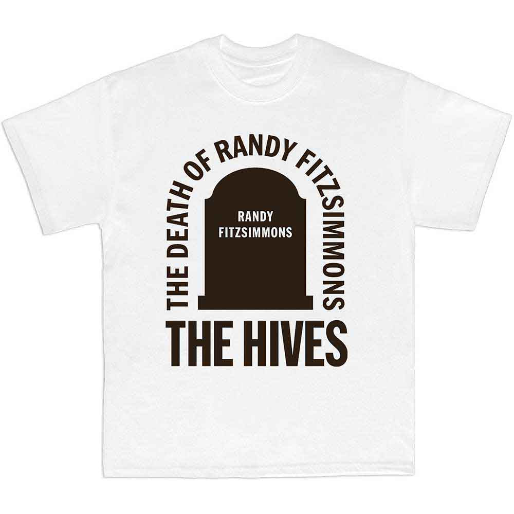 The Hives Unisex T-Shirt: Randy Gravestone (White)