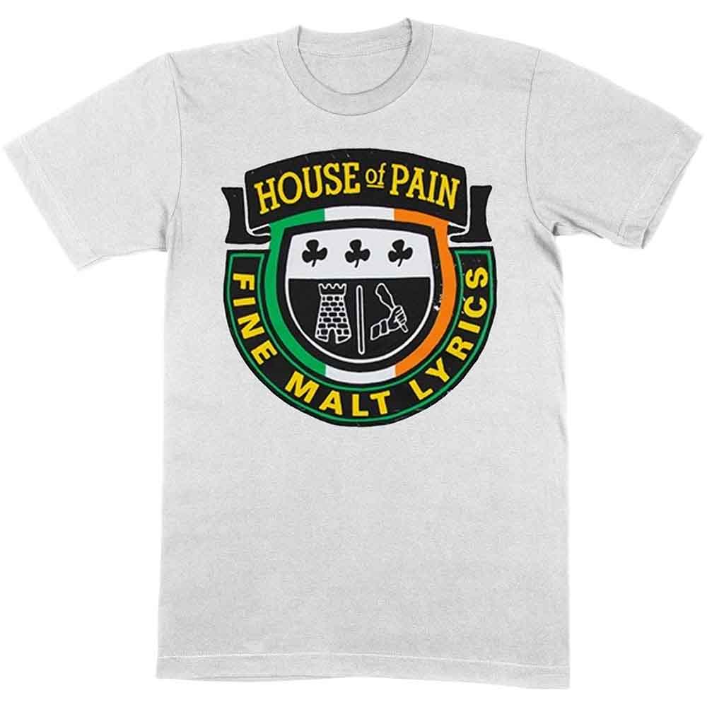 House Of Pain Unisex T-Shirt: Fine Malt (White)