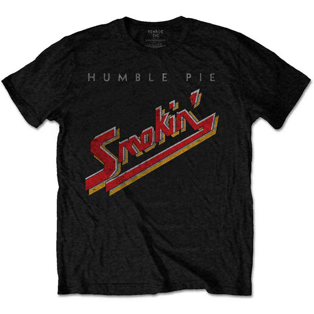 Humble Pie Unisex T-Shirt: Smokin' Vintage (Black)