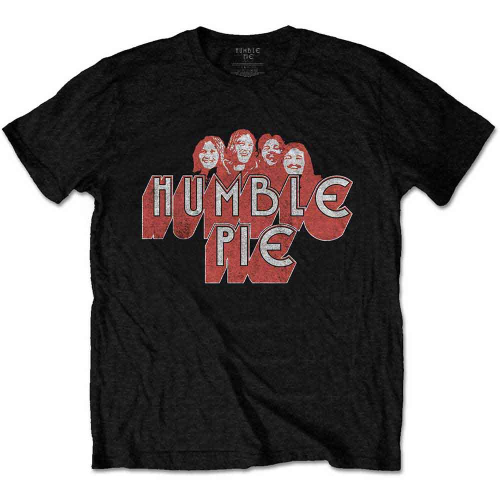 Humble Pie Unisex T-Shirt: Live '73 Poster (Black)