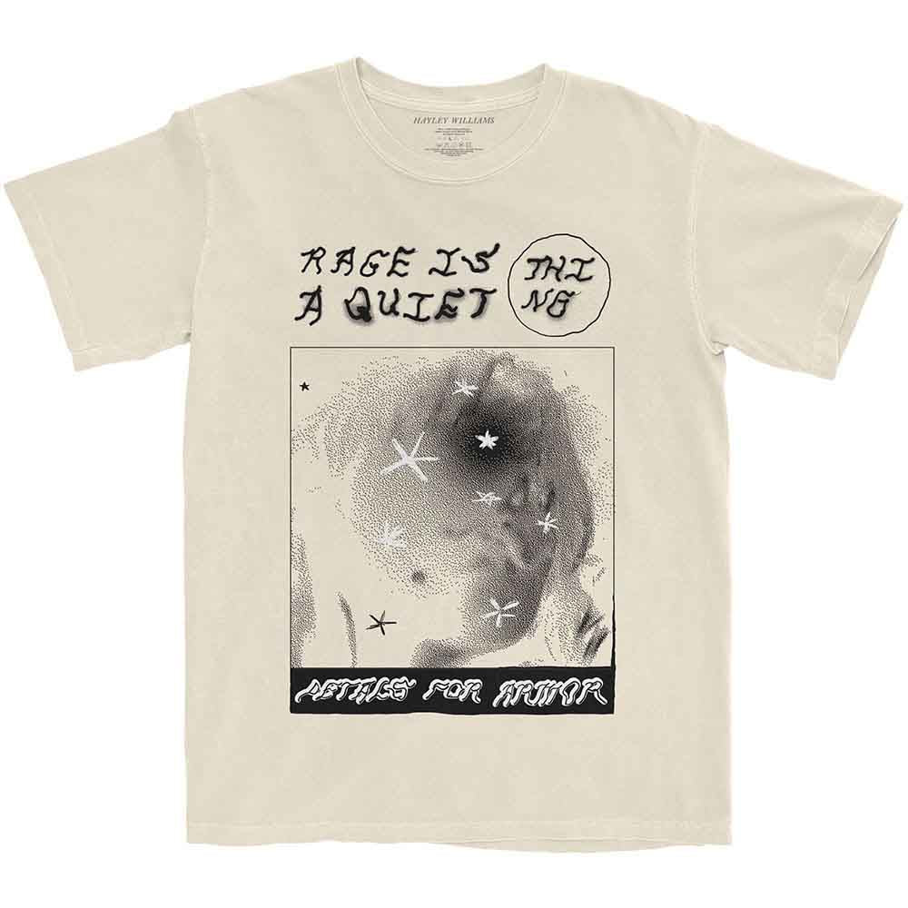 Hayley Williams Unisex T-Shirt: Rage (Natural)