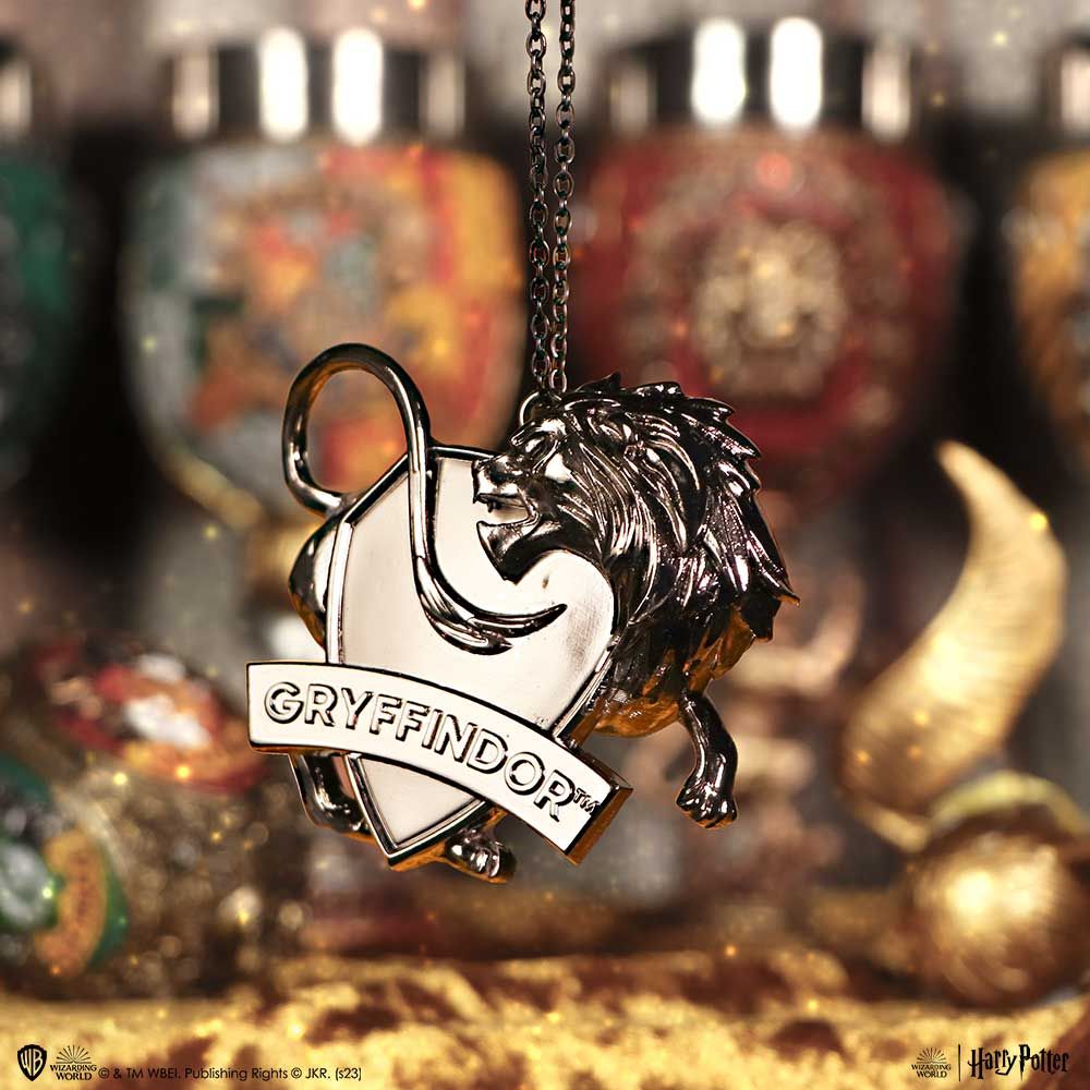 Gryffindor Crest (Silver) Hanging Ornament | Harry Potter