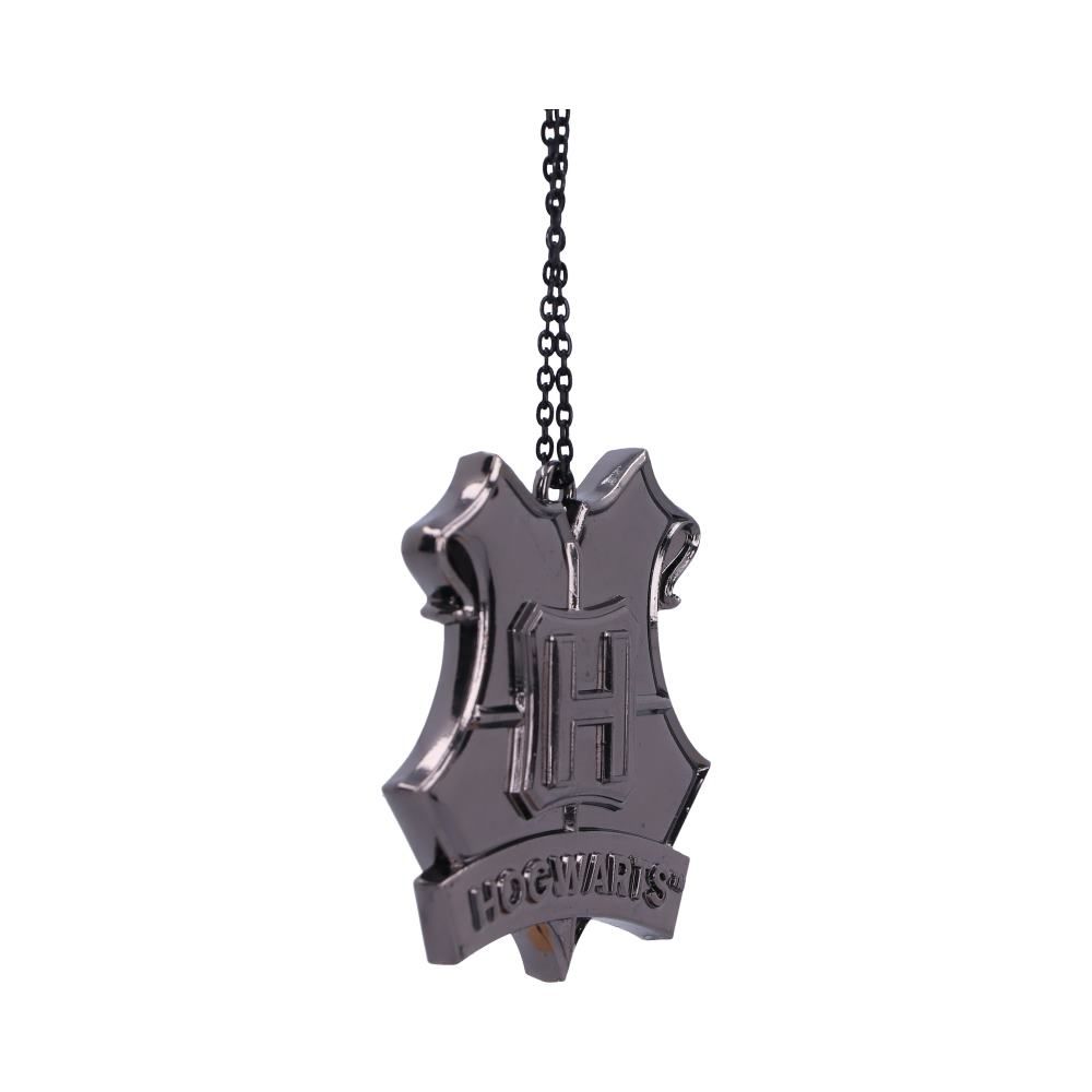 Hogwarts Crest (Silver) Hanging Ornament | Harry Potter