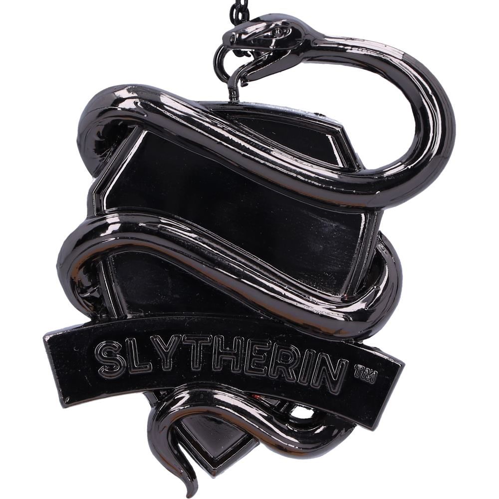 Slytherin Crest (Silver) Hanging Ornament | Harry Potter