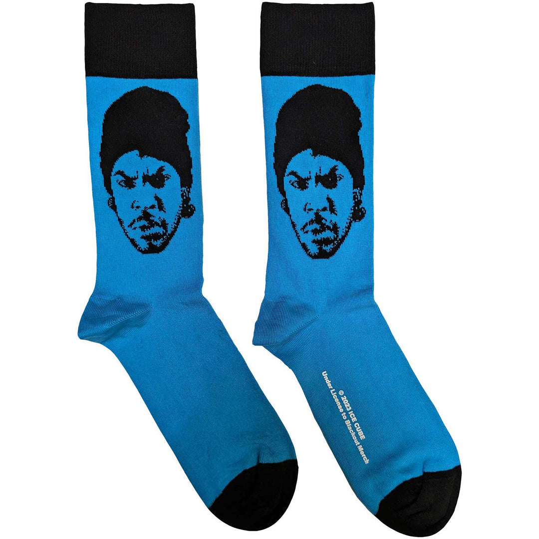 Portrait Unisex Ankle Socks (UK Size 7 - 11) | Ice Cube