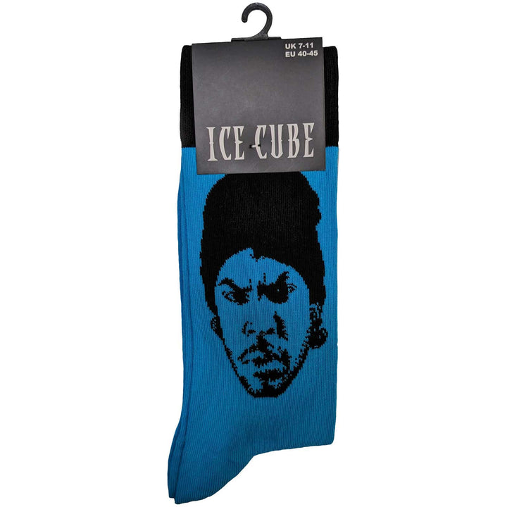 Portrait Unisex Ankle Socks (UK Size 7 - 11) | Ice Cube