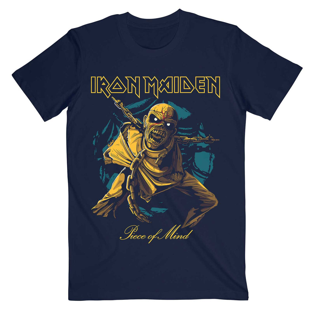 Piece of Mind Gold Eddie Unisex T-Shirt | Iron Maiden