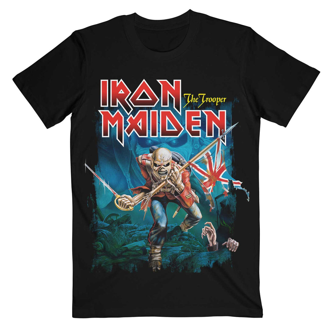 Trooper Eddie Large Eyes Unisex T-Shirt | Iron Maiden