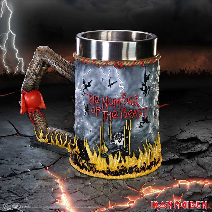 The Number of the Beast Tankard | Iron Maiden