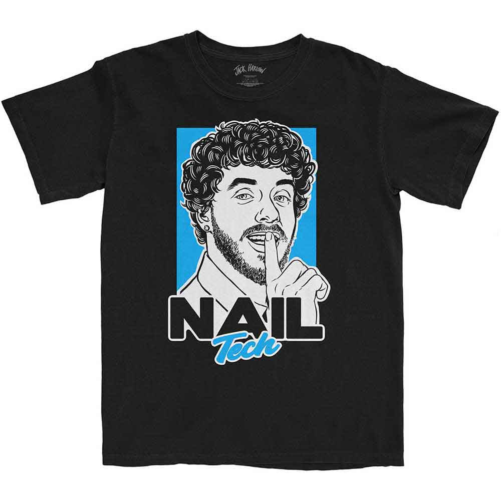 Jack Harlow Unisex T-Shirt: Nail Tech (Black)