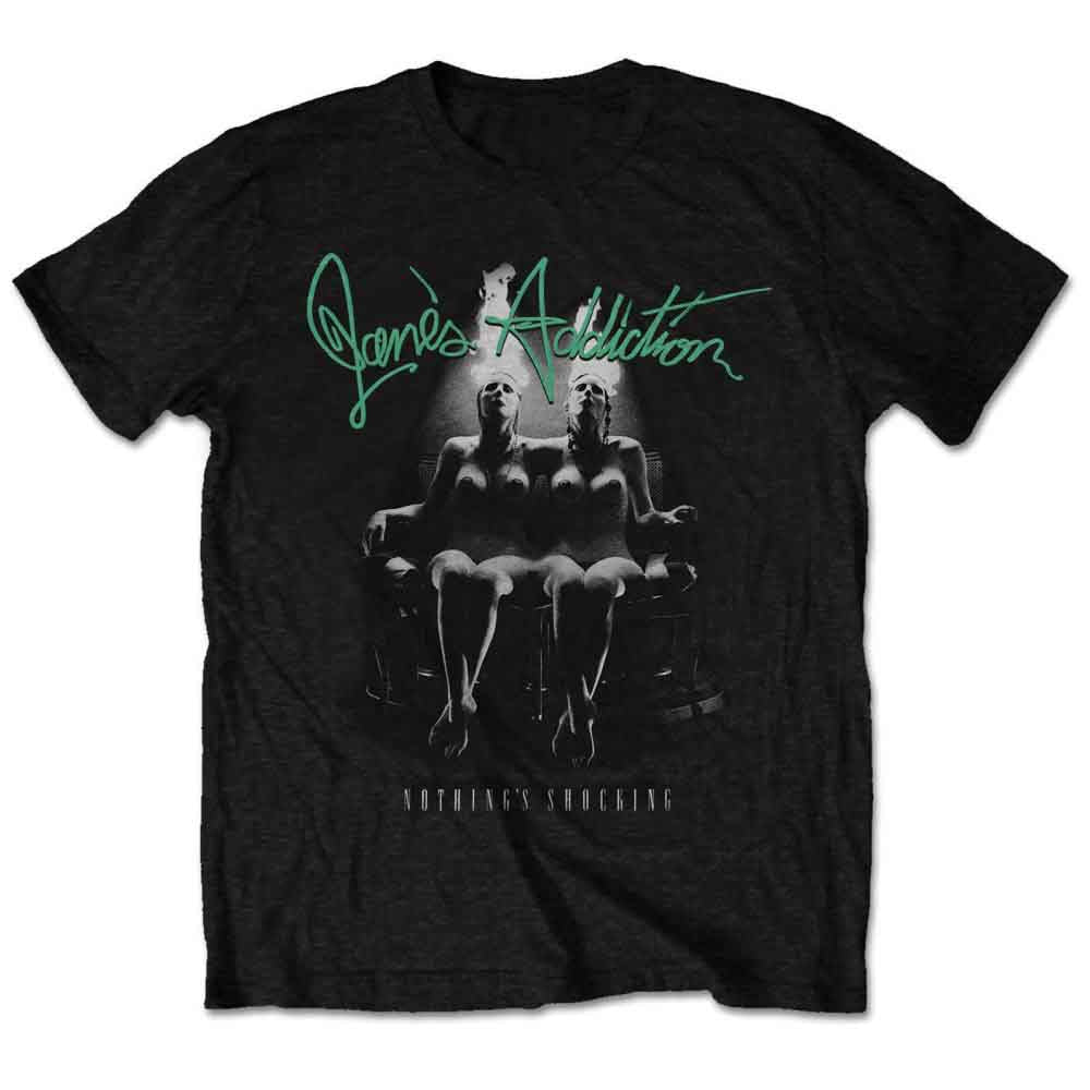 Jane's Addiction Unisex T-Shirt: Nothing's Shocking (Black)