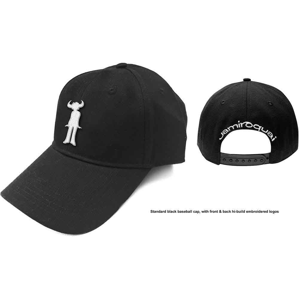 Jamiroquai Unisex Baseball Cap: Logo (Black)