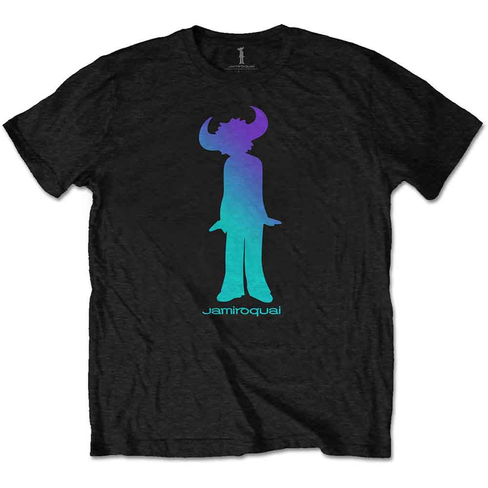 Jamiroquai Unisex T-Shirt: Buffalo Gradient (Black)