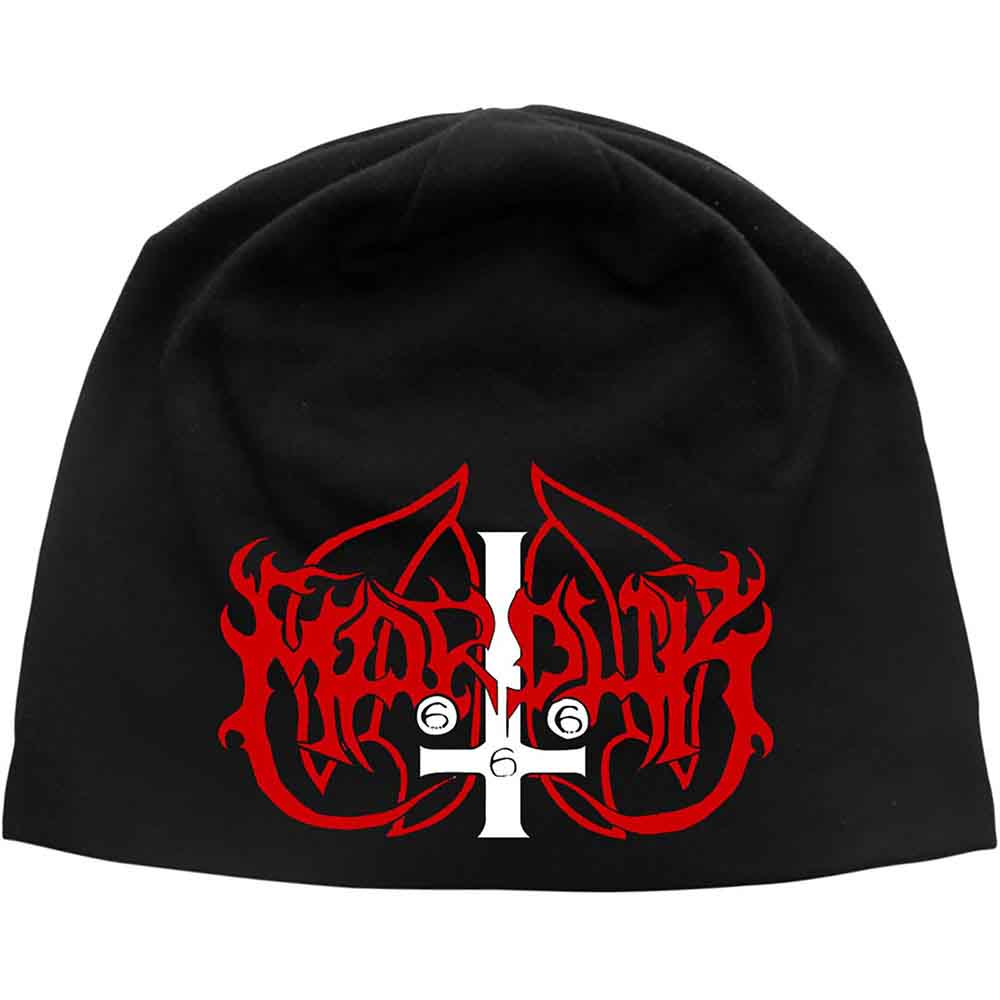 Marduk Unisex Beanie Hat: Logo (Black)