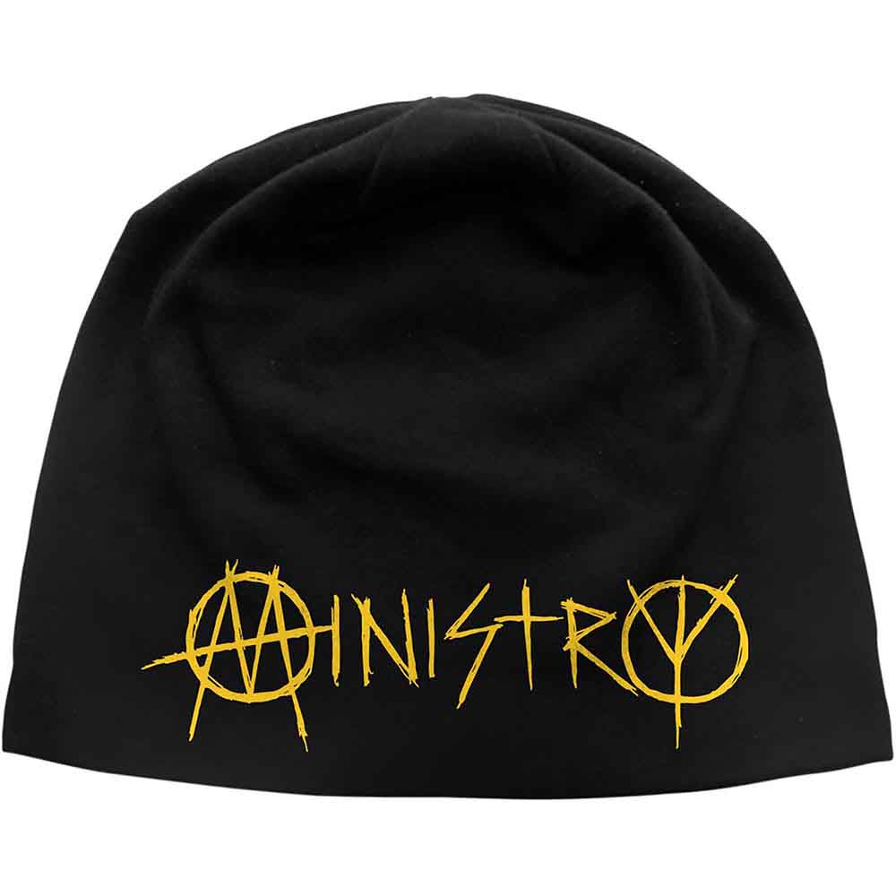 Ministry Unisex Beanie Hat: Logo (Black)