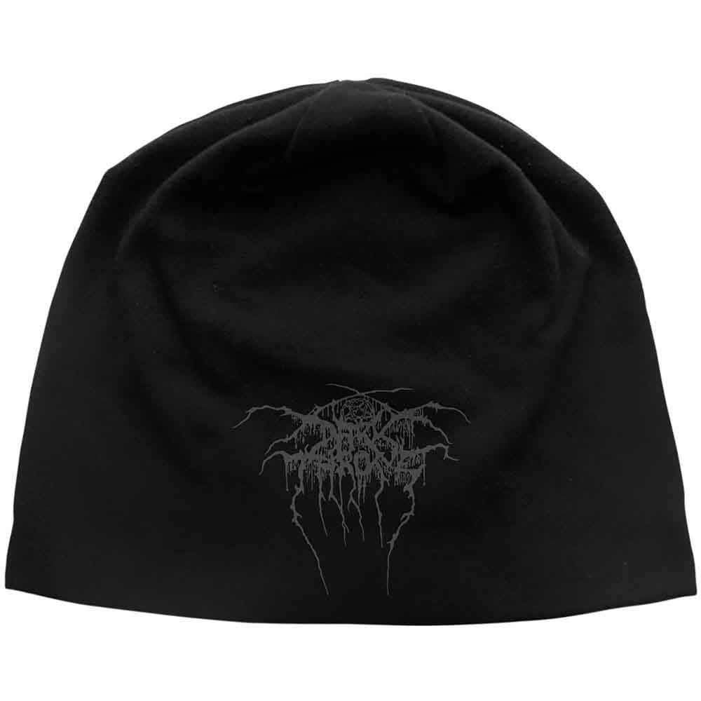 Darkthrone Unisex Beanie Hat: Logo JD Print (Black)