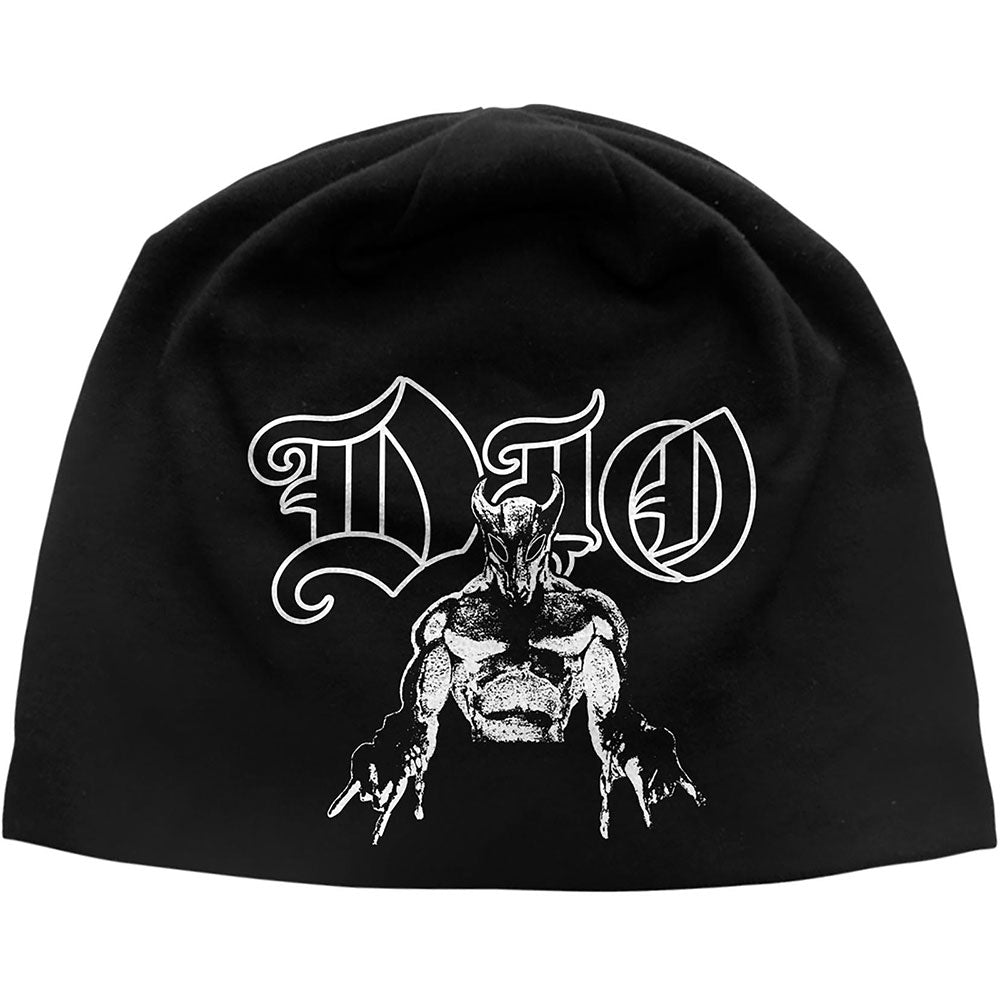 Dio Unisex Beanie Hat: Last In Line JD Print (Black)