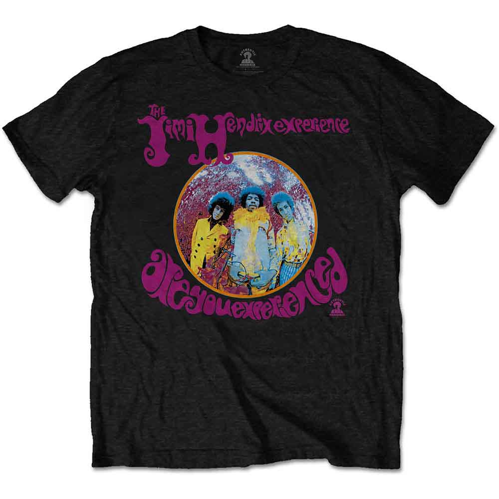 Jimi Hendrix Unisex T-Shirt: Are You Experienced (Black)