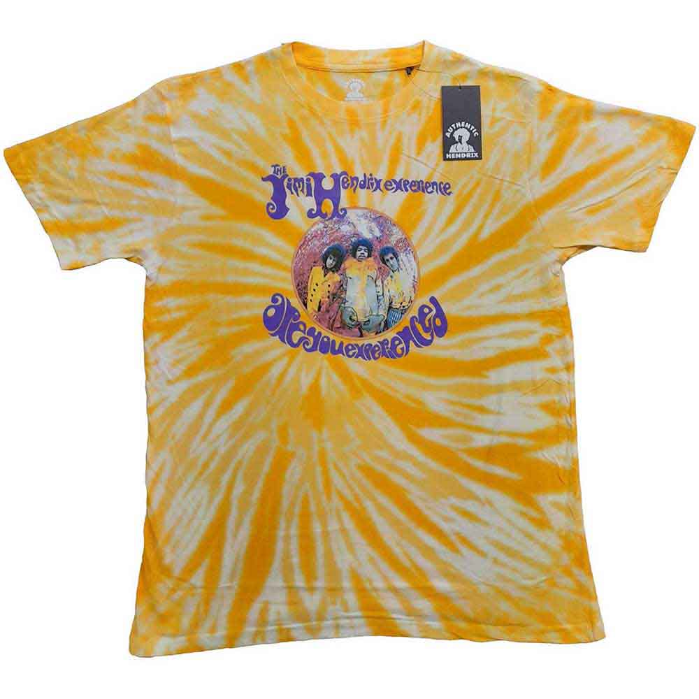 Jimi Hendrix Kids T-Shirt: Are You Experienced (Yellow) (Wash Collection)