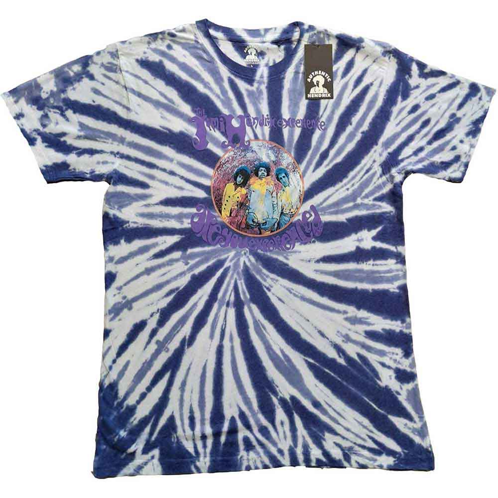 Jimi Hendrix Unisex T-Shirt: Are You Experienced (Purple) (Wash Collection)