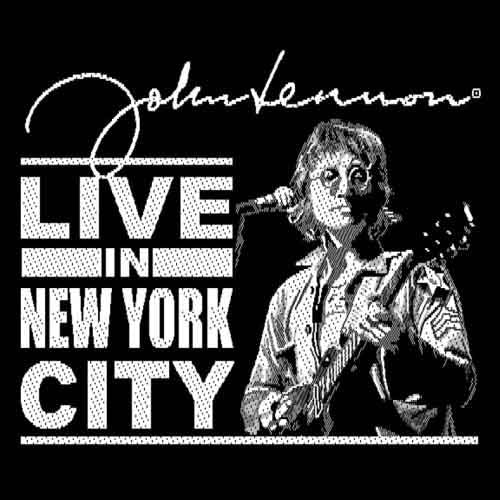 John Lennon Standard Patch: Live in New York City