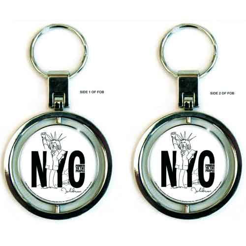 John Lennon Keychain Spinner: New York City