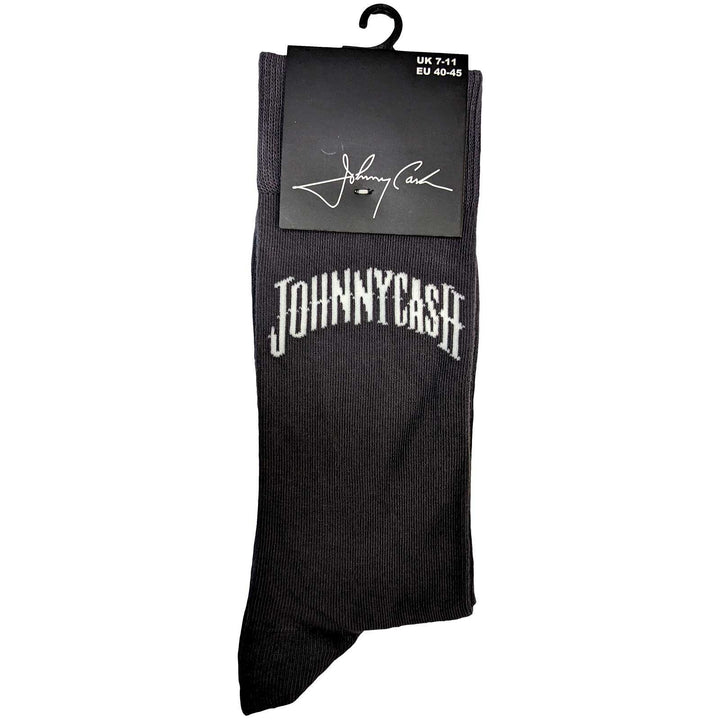 Man In Black Logo Unisex Ankle Socks (UK Size 7 - 11) | Johnny Cash