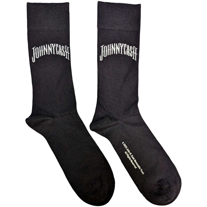 Man In Black Logo Unisex Ankle Socks (UK Size 7 - 11) | Johnny Cash