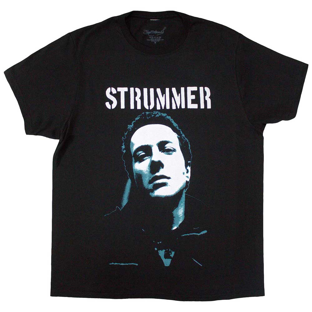 Joe Strummer Unisex T-Shirt: Iconic (Black)