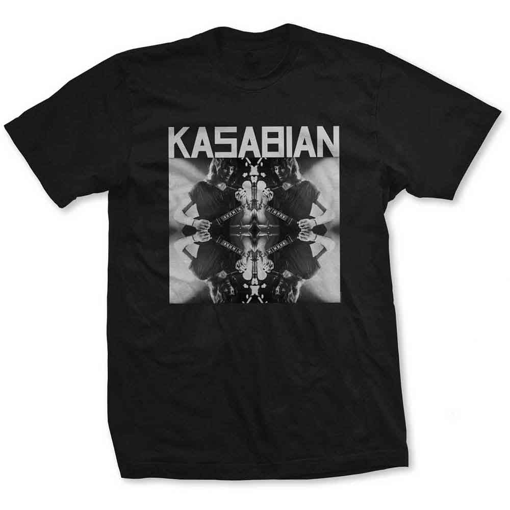 Kasabian Unisex T-Shirt: Solo Reflect (Black)