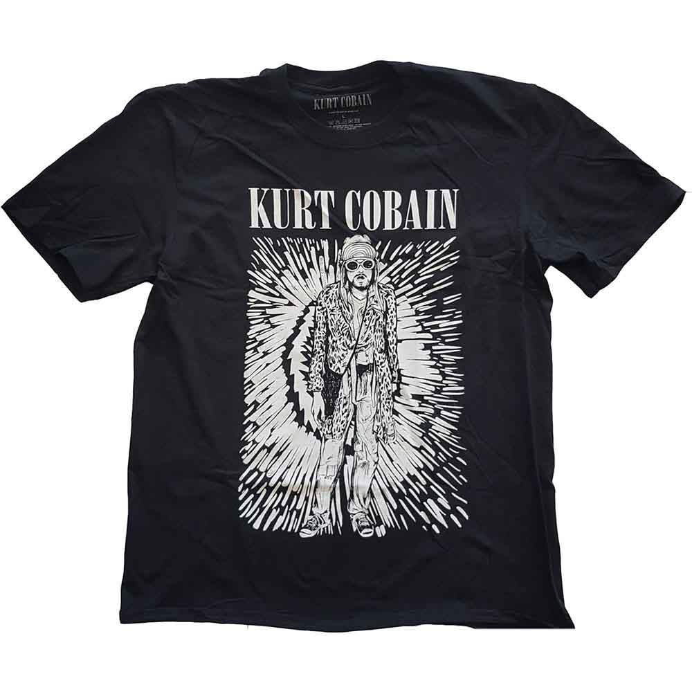 Kurt Cobain Unisex T-Shirt: Brilliance (Black)