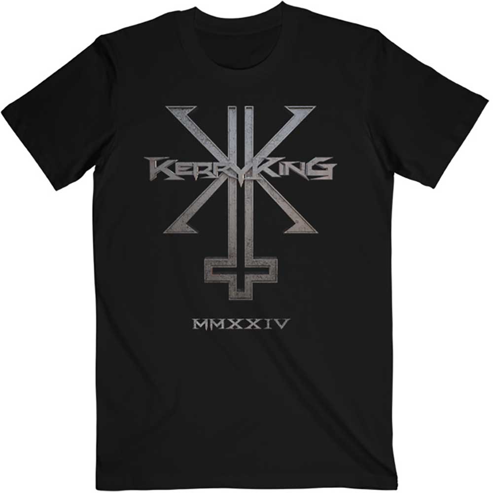 Kerry King Unisex T-Shirt: Chaos Logo (Black)