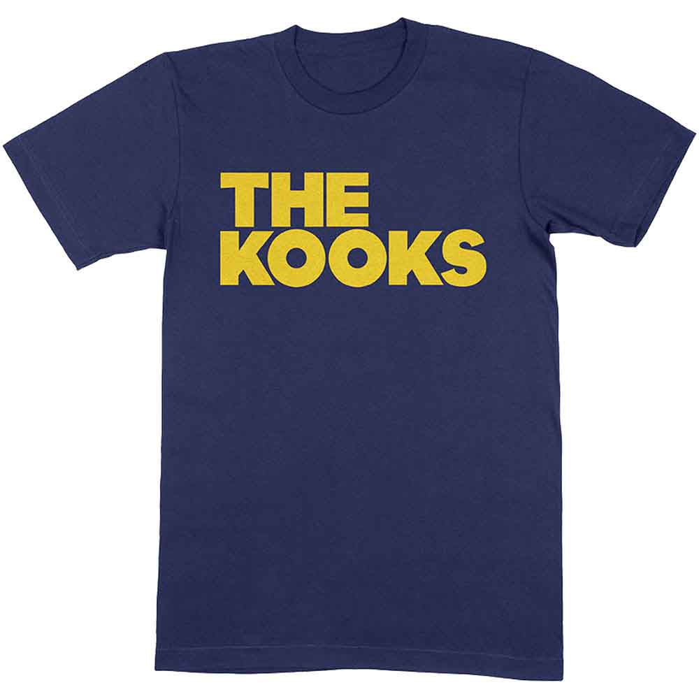 The Kooks Unisex T-Shirt: Logo (Navy Blue)