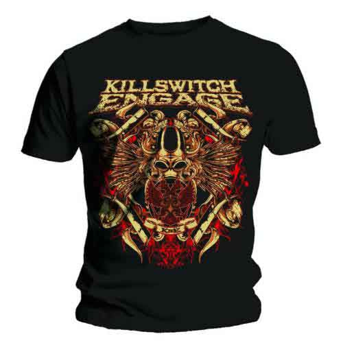 Killswitch Engage Unisex T-Shirt: Engage Bio War (Black)