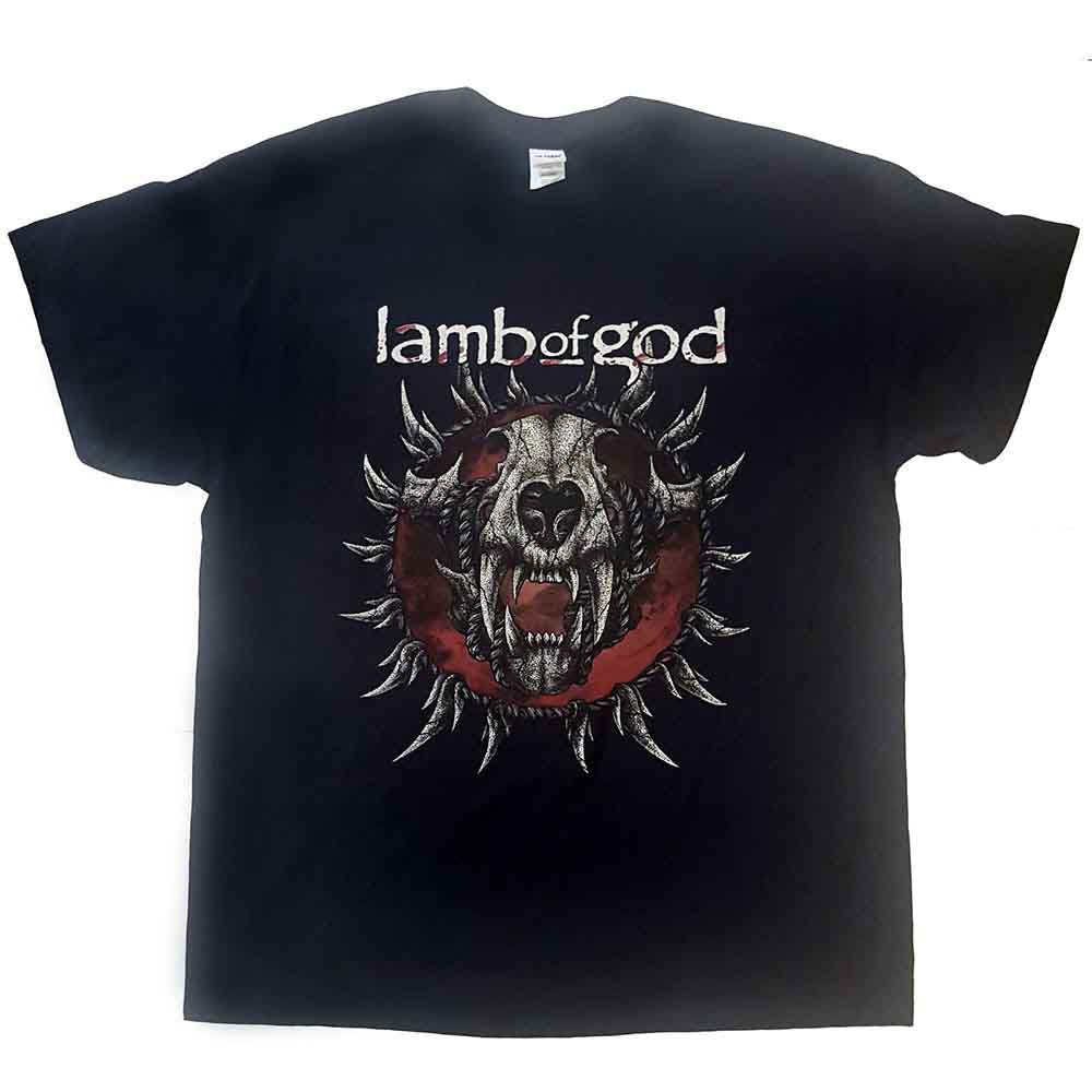 Lamb Of God Unisex T-Shirt: Radial (Black)