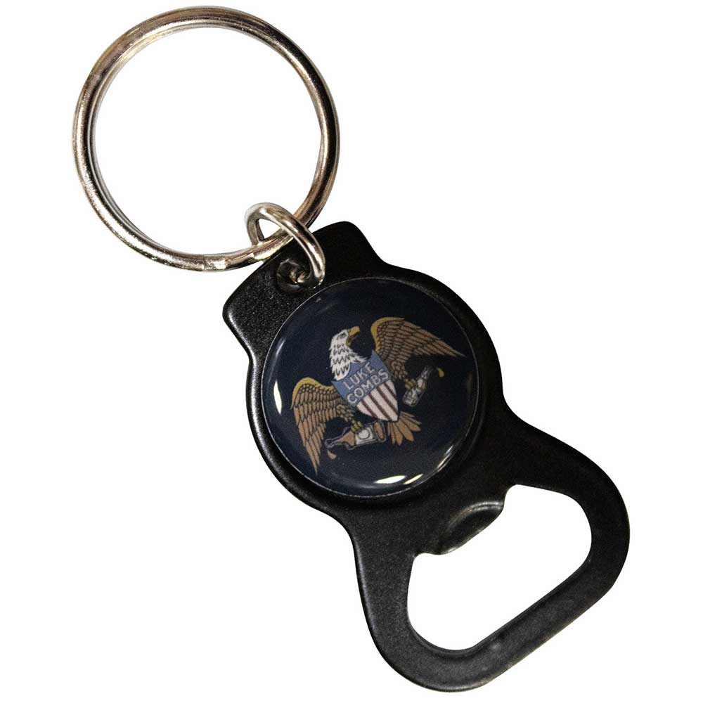 Luke Combs  Keychain: Tour '23 Eagle Black  (Ex-Tour)