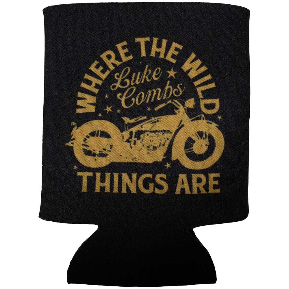 Luke Combs Koozie: Tour '23 Where The Wild Things Are (Black) (Ex-Tour)