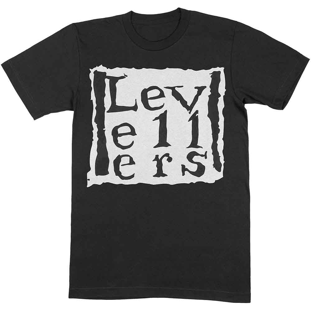 Levellers Unisex T-Shirt: Classic Logo (Black)