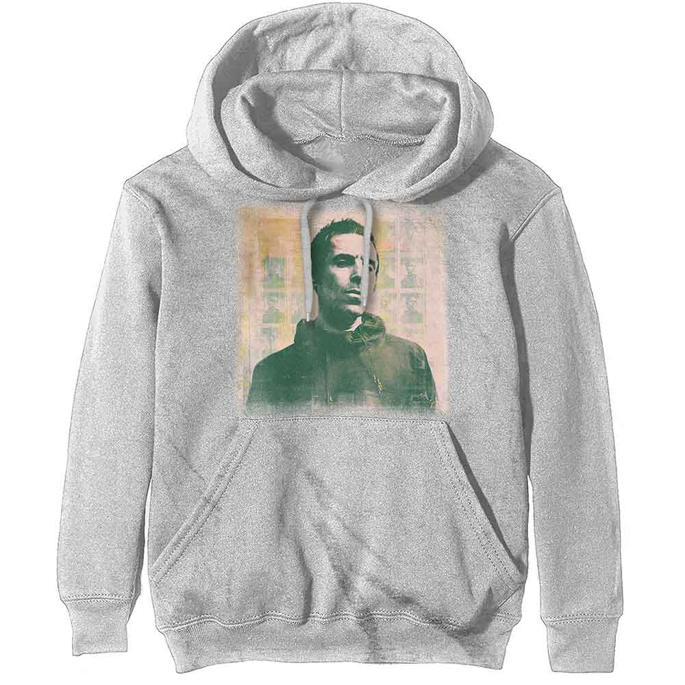 Liam Gallagher Unisex Pullover Hoodie: Album Cover (Off White)