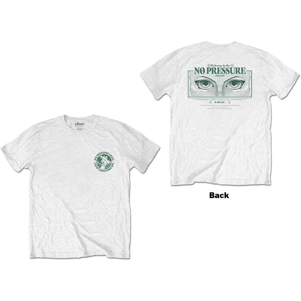 Logic Unisex T-Shirt: Thalia (White) (Back Print)