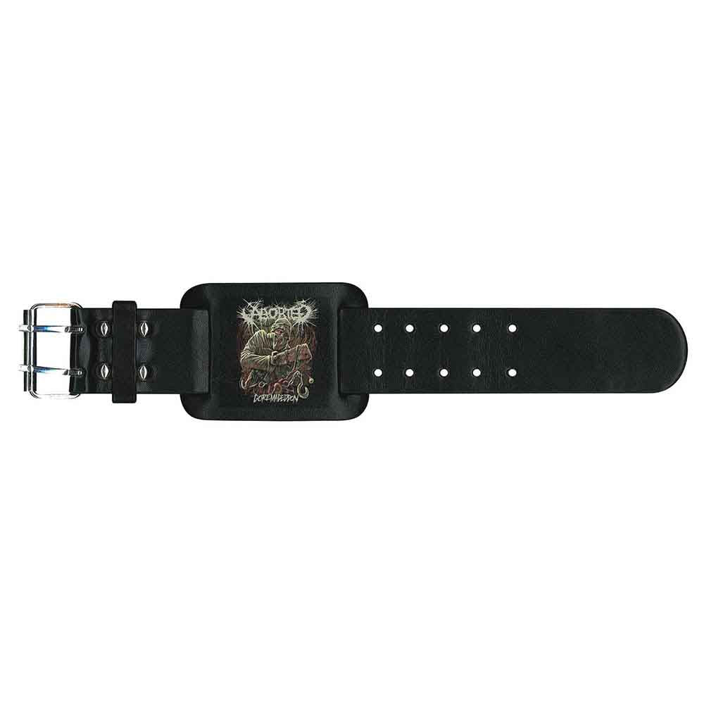 Aborted Leather Wrist Strap: Goremageddon