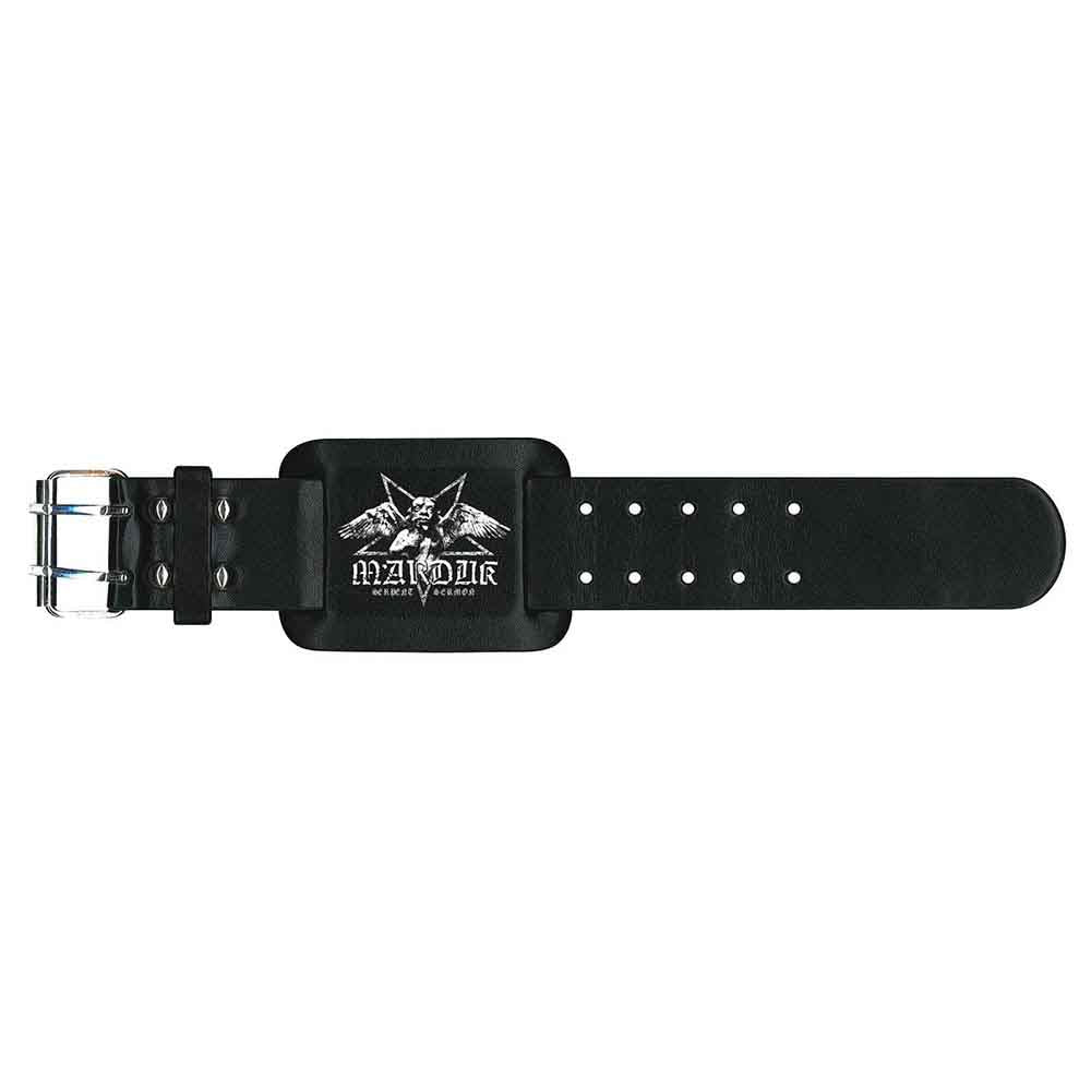 Marduk Leather Wrist Strap: Serpent Sermon