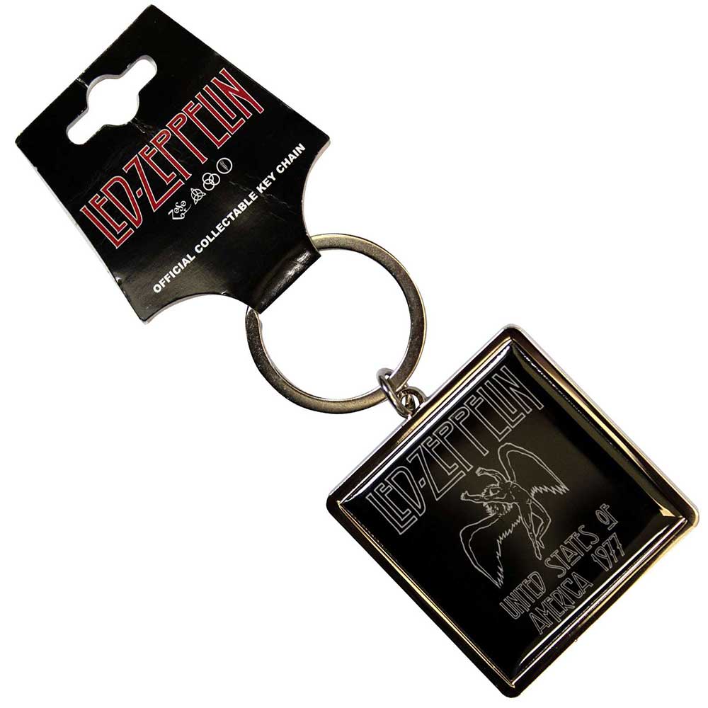 Led Zeppelin Keychain: 1977 USA Tour